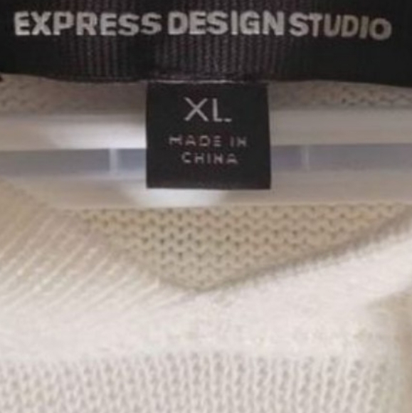 💢SOLD💢Express Design Studio hoodie sweater - Picture 2 of 7